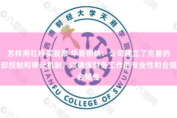 怎样用杠杆买股票 华菱钢铁：公司建立了完善的内部控制和审计机制，以确保财务工作的专业性和合规性
